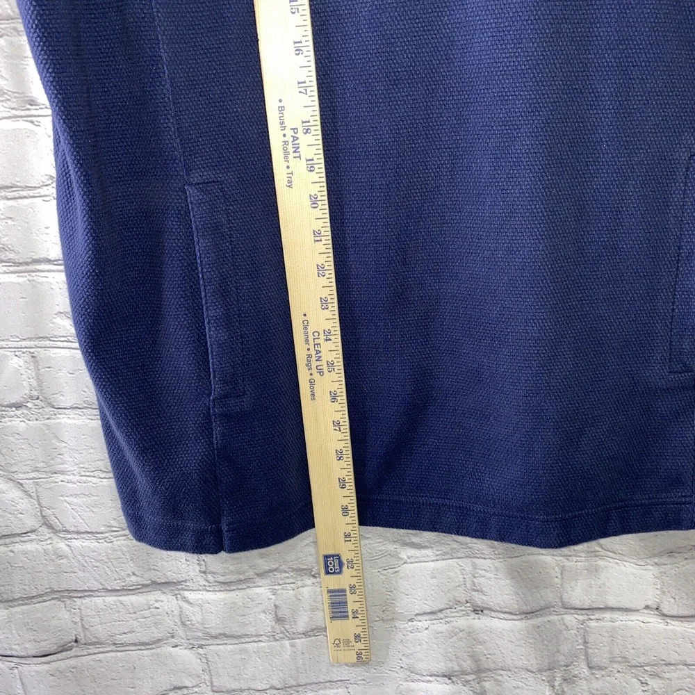Ralph Lauren Polo Sport Men’s Fleece Vest Blue  Sz Large XL EUC